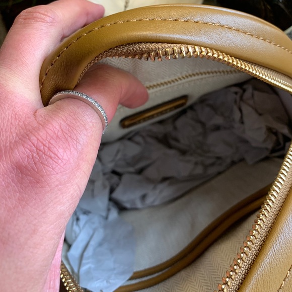 Authentic TORY BURCH SNAKE SKIN Leather top zip Crosby - Picture 7 of 15